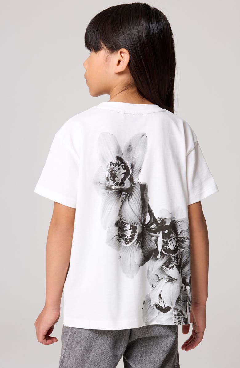 smALLSAINTS by ALLSAINTS Kids' Floral Cotton Graphic T-Shirt, Alternate, color, White