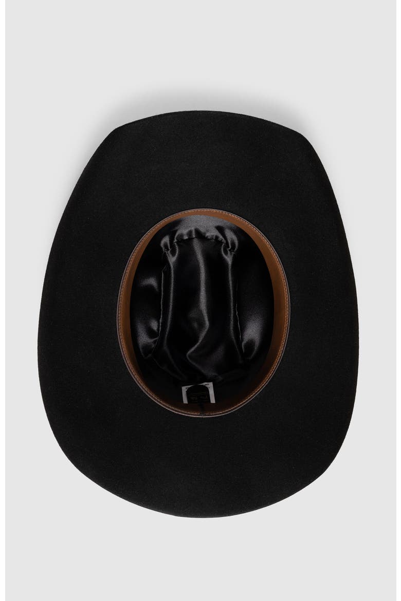 The Boss Premier Cowboy Hat, Alternate, color, Black