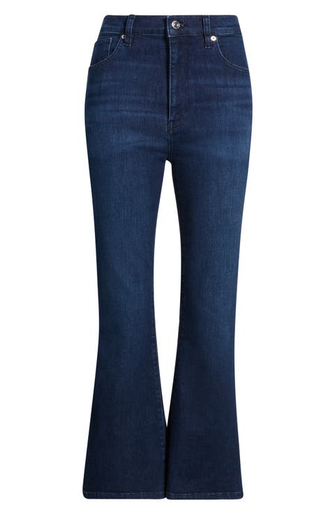 The Reboot High Waist Crop Flare Jeans