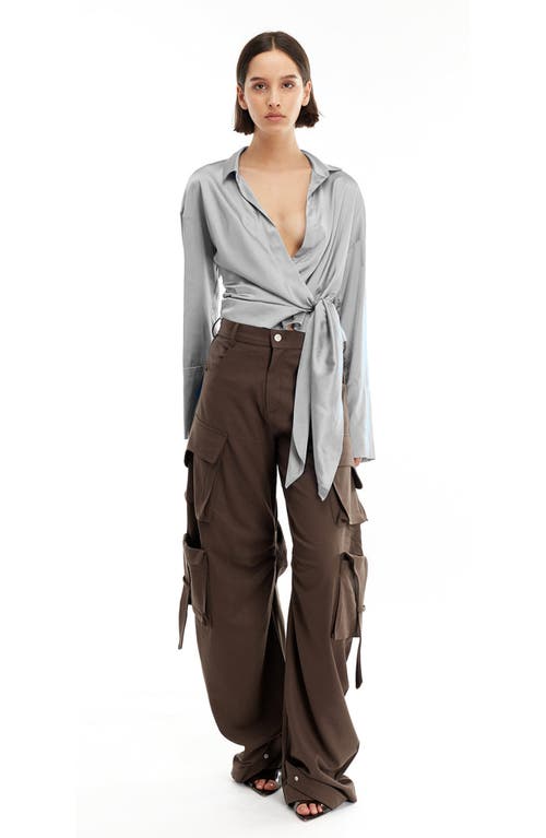 Mother Of All Gisele Top In Metallic