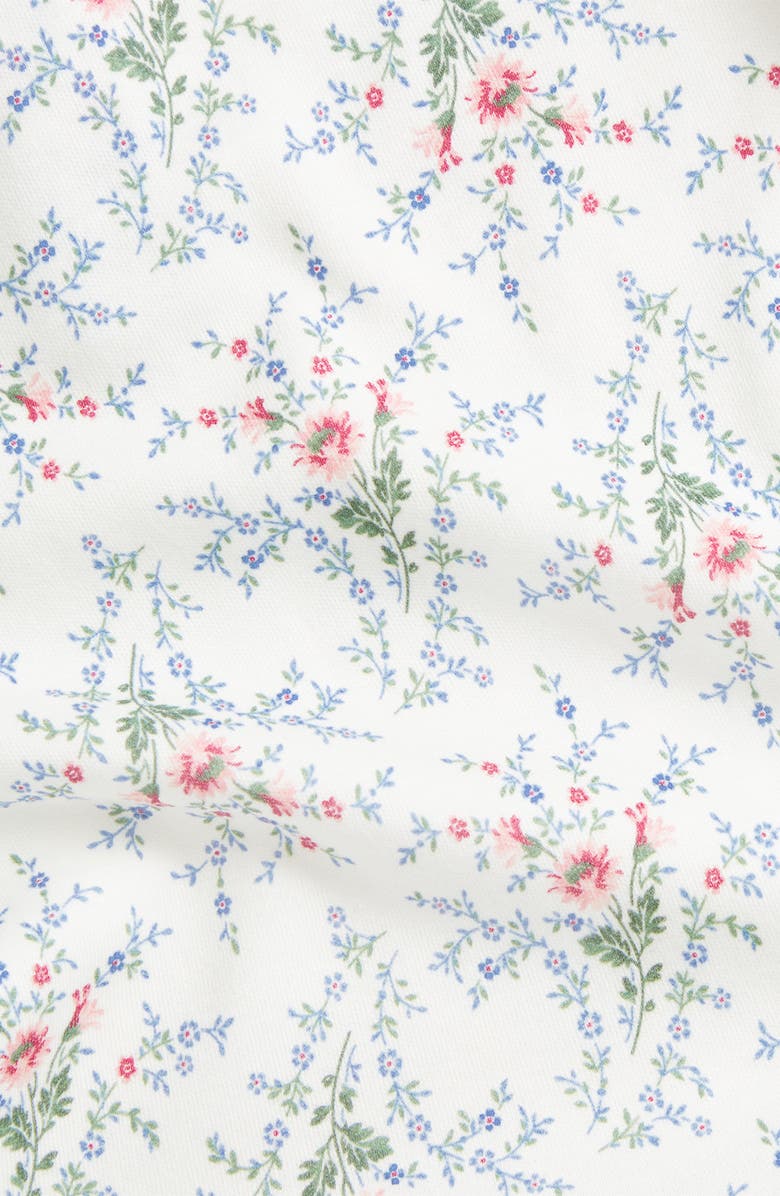 Ralph Lauren Floral Cotton Ruffle Polo Dress & Bloomers, Alternate, color,