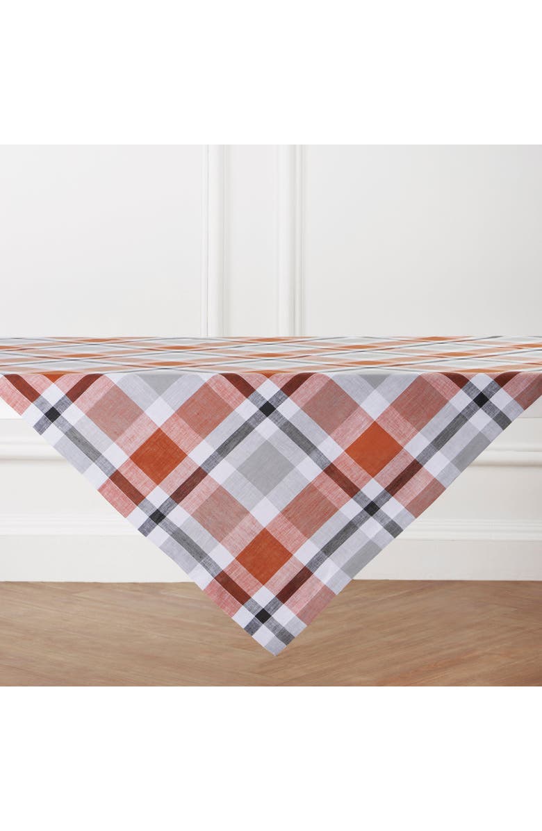 Solino Home Linen Table Throw - Fall Buffalo Check, 52" x 52", 52" x 52", Alternate, color, 