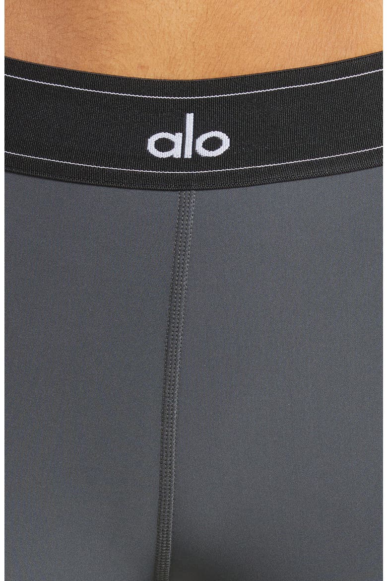 Suit Up High Waist Leggings, Alternate, color, ANTHRACITE/ BLACK