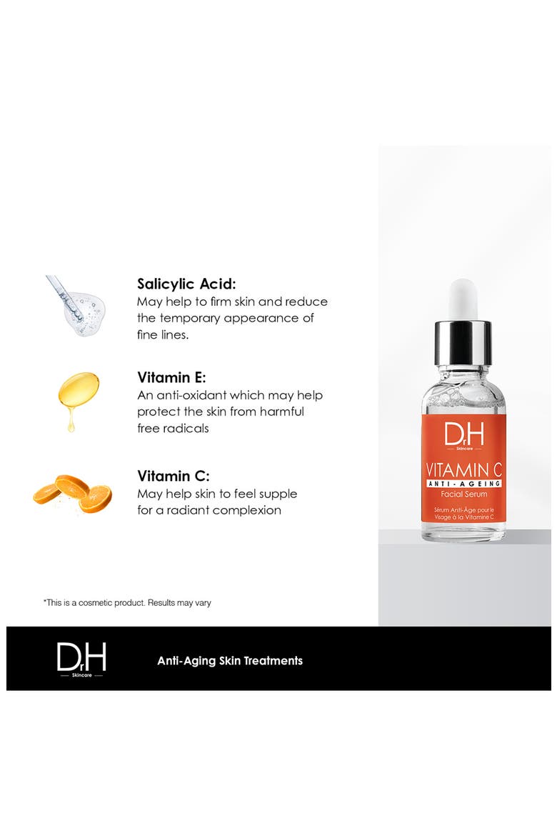 Dr. H Anti-Aging Vitamin C Facial Serum, Alternate, color, NO COLOR