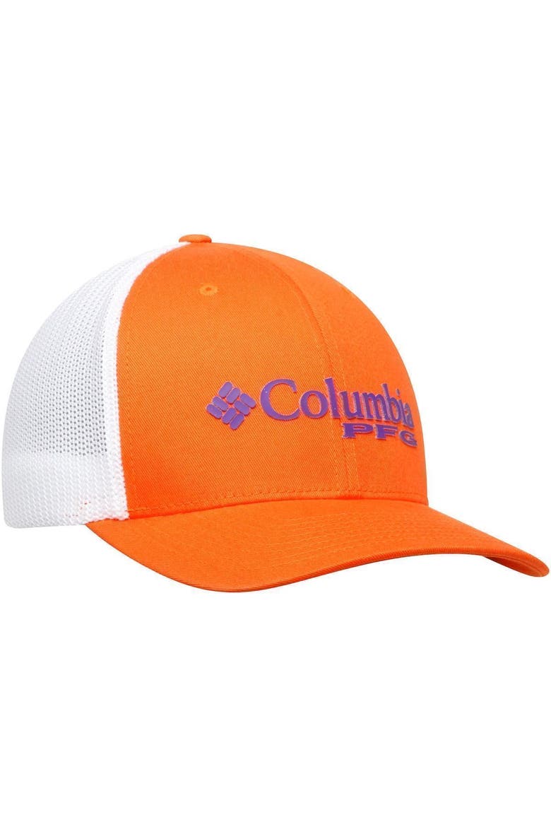 Men's Columbia Orange Clemson Tigers Collegiate PFG Flex Hat, Alternate, color, ORANGE