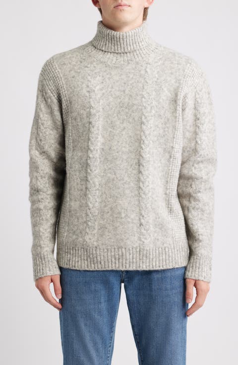 Tri-Blend Turtleneck Sweater