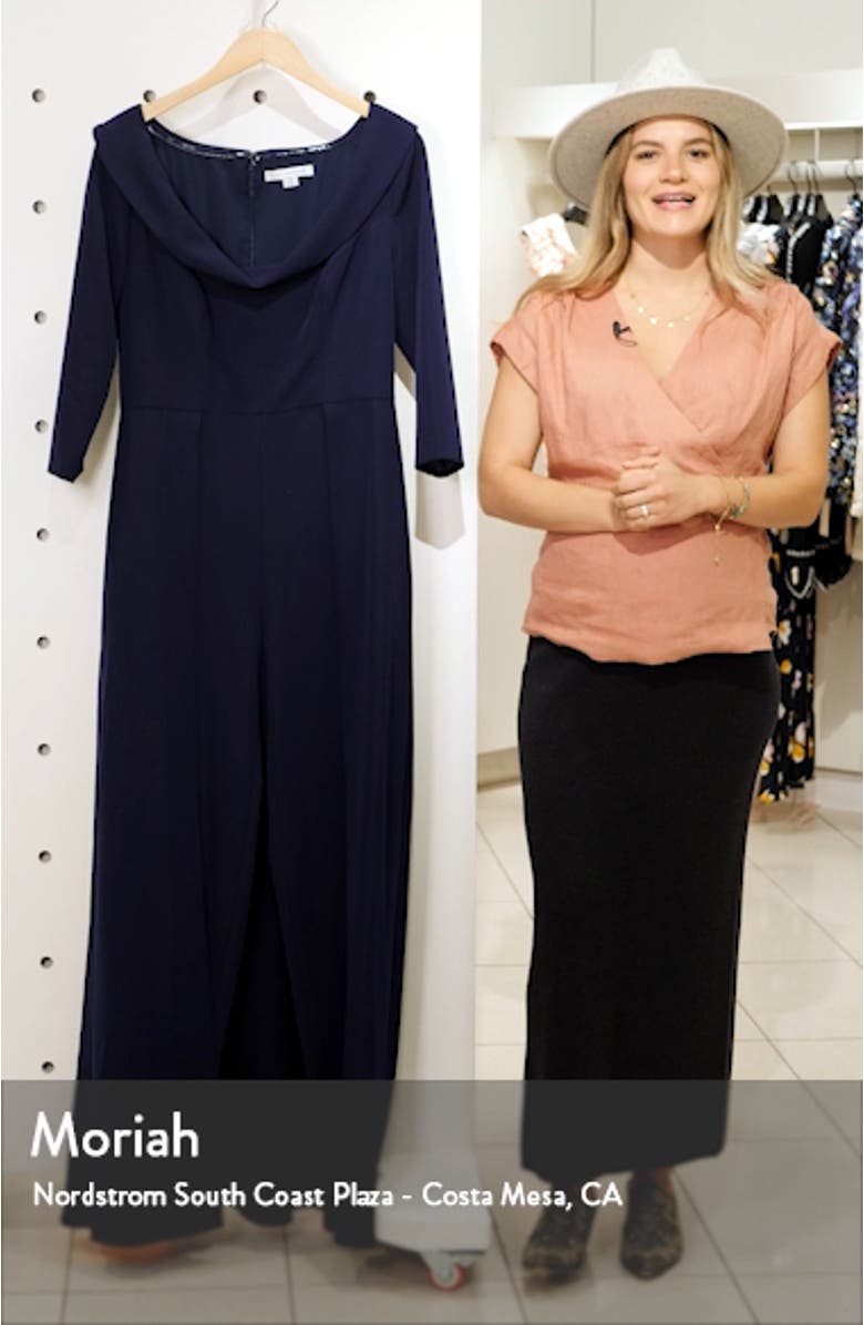 Crepe Maxi Romper, sales video thumbnail