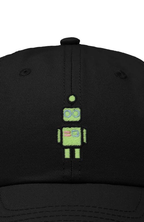 Dalix Robot Hat In Black