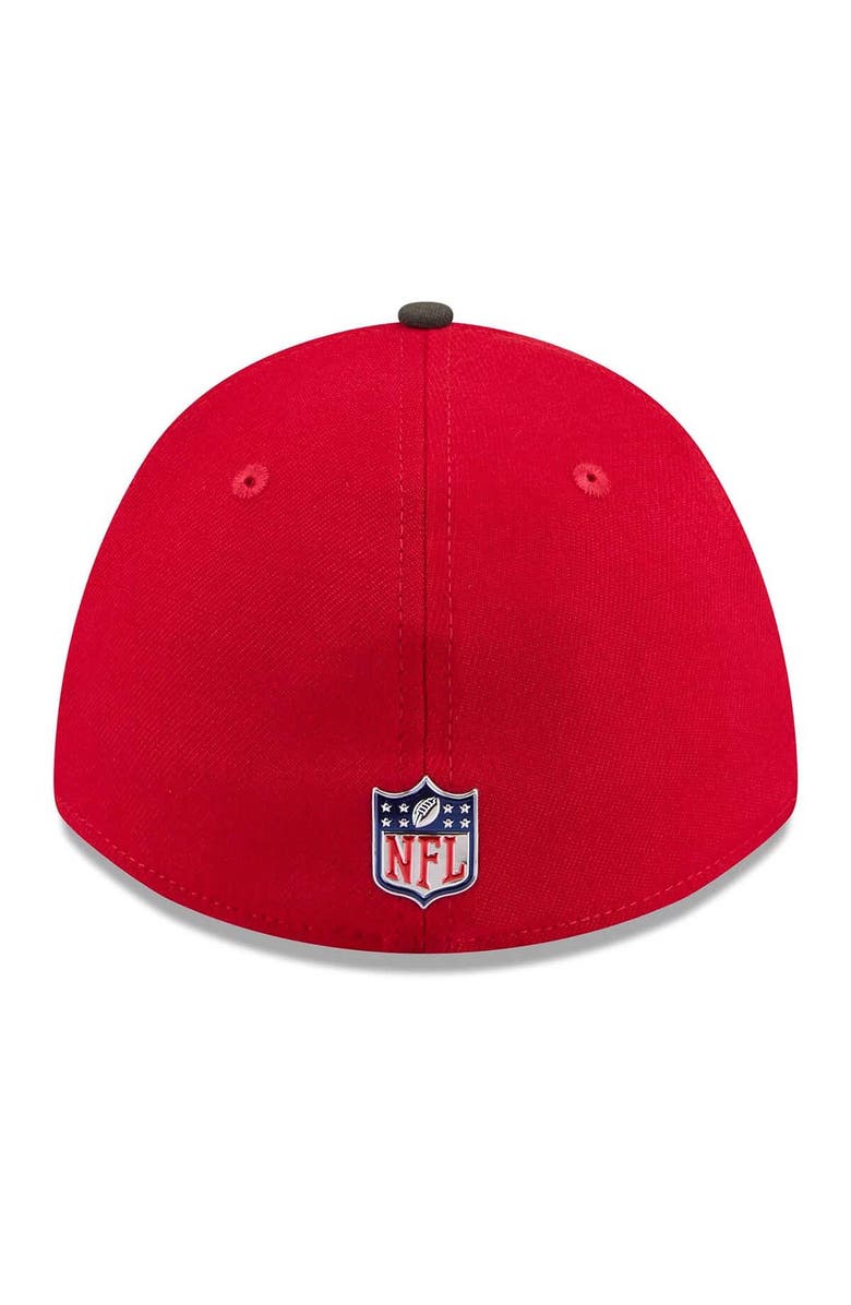 New Era Men's New Era  Red/Pewter Tampa Bay Buccaneers 2026 NFL Draft 39THIRTY M-Crown Flex Hat, Alternate, color, Red