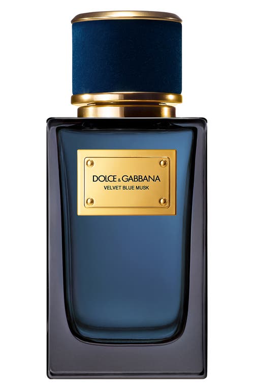 Dolce & Gabbana Dolce&gabbana Velvet Blue Musk Eau De Parfum In Transparent