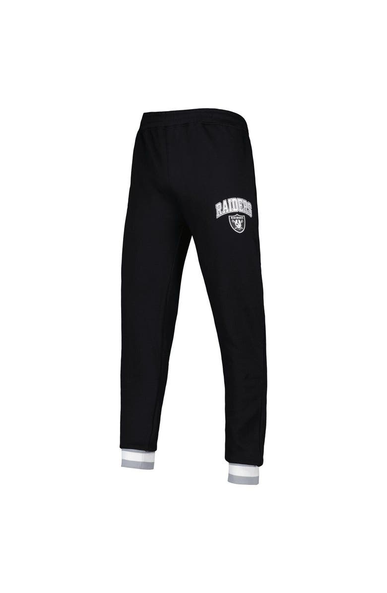 STARTER Men's Starter Black Las Vegas Raiders Blitz Fleece Jogger Pants, Alternate, color, Black