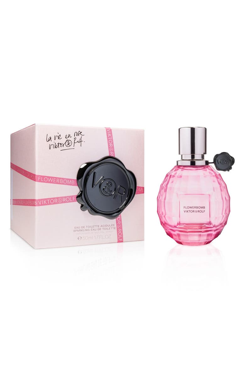 FLOWERBOMB Viktor&Rolf 'Flowerbomb La Vie en Rose' Eau de Toilette, Alternate, color, 