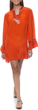 RANEES Embellished Long Sleeve Tunic