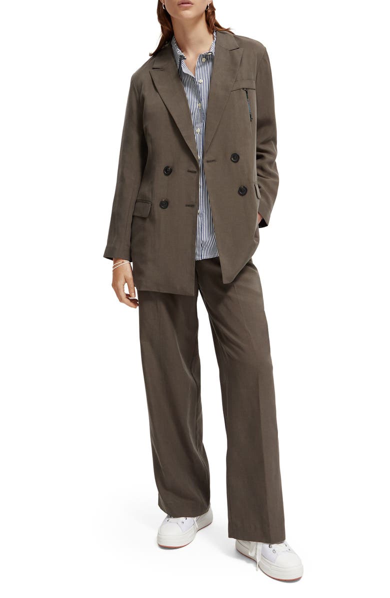 Scotch & Soda Double Breasted Blazer, Alternate, color, 