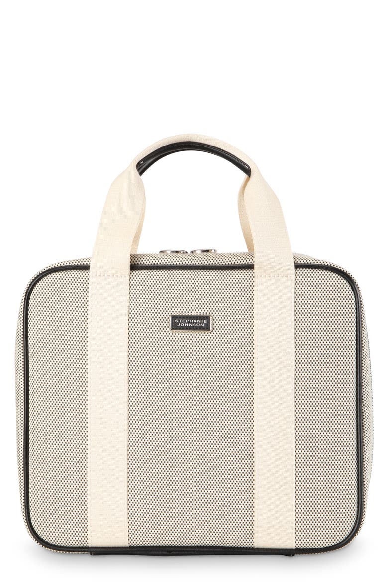 Martha Large Briefcase, Main, color, ONYX