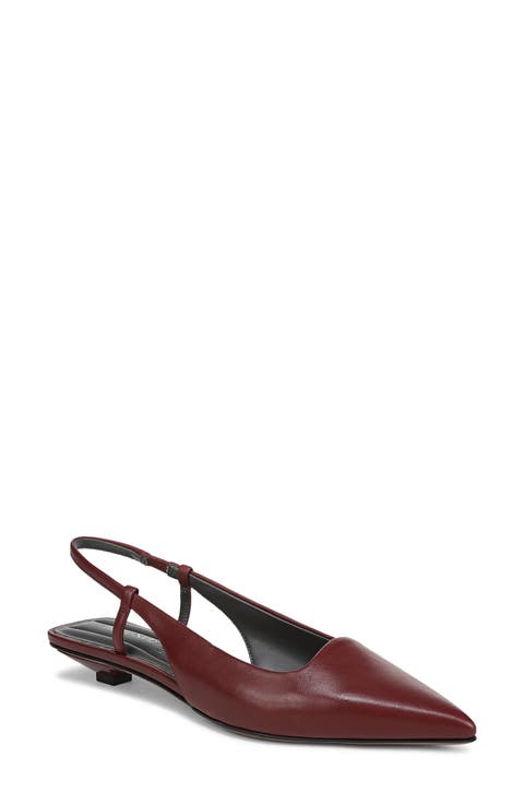 Palmira Slingback Pointed Toe Pump - Wide Width Available (Women)