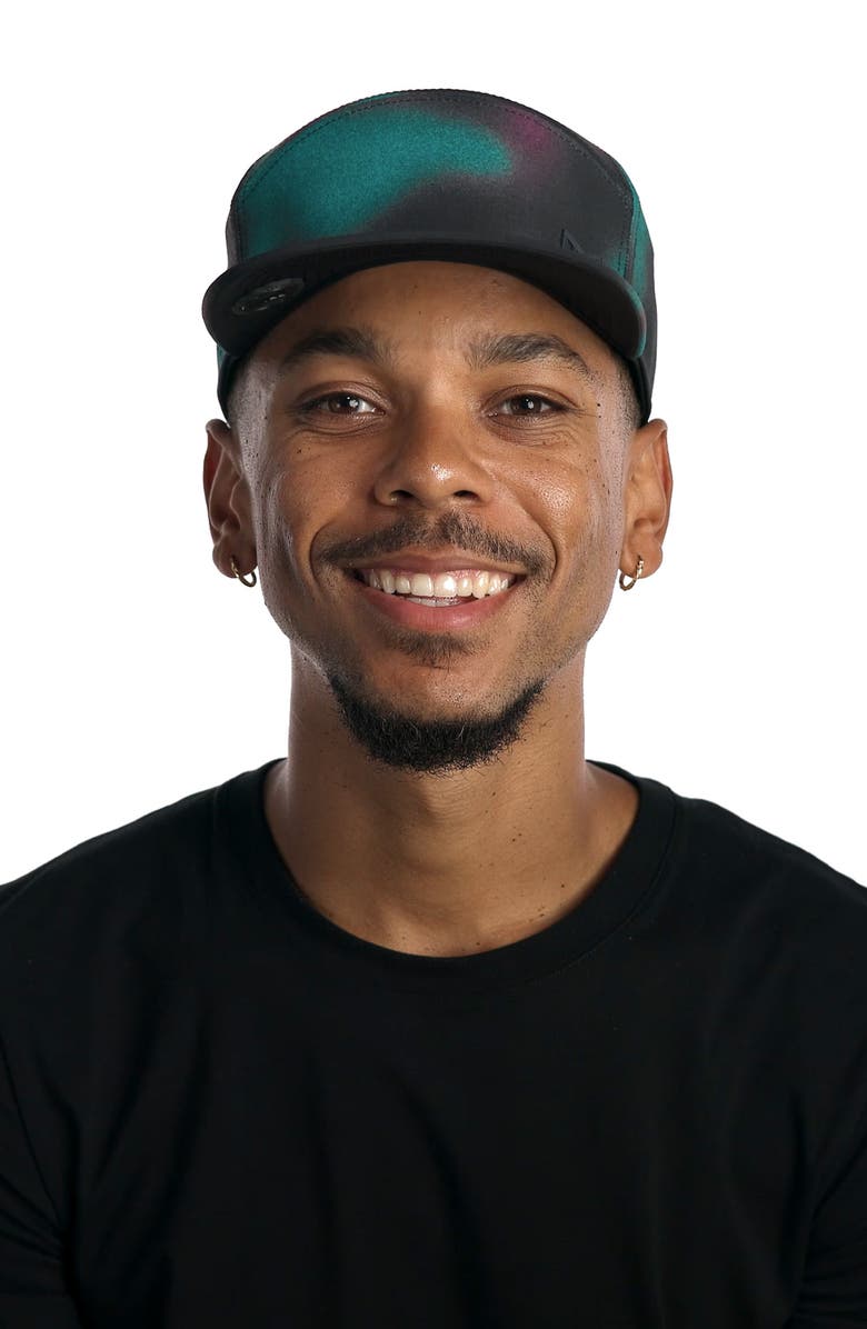 Melin Trenches Icon Aura Hydro Performance Snapback Hat, Alternate, color, Northern Aura