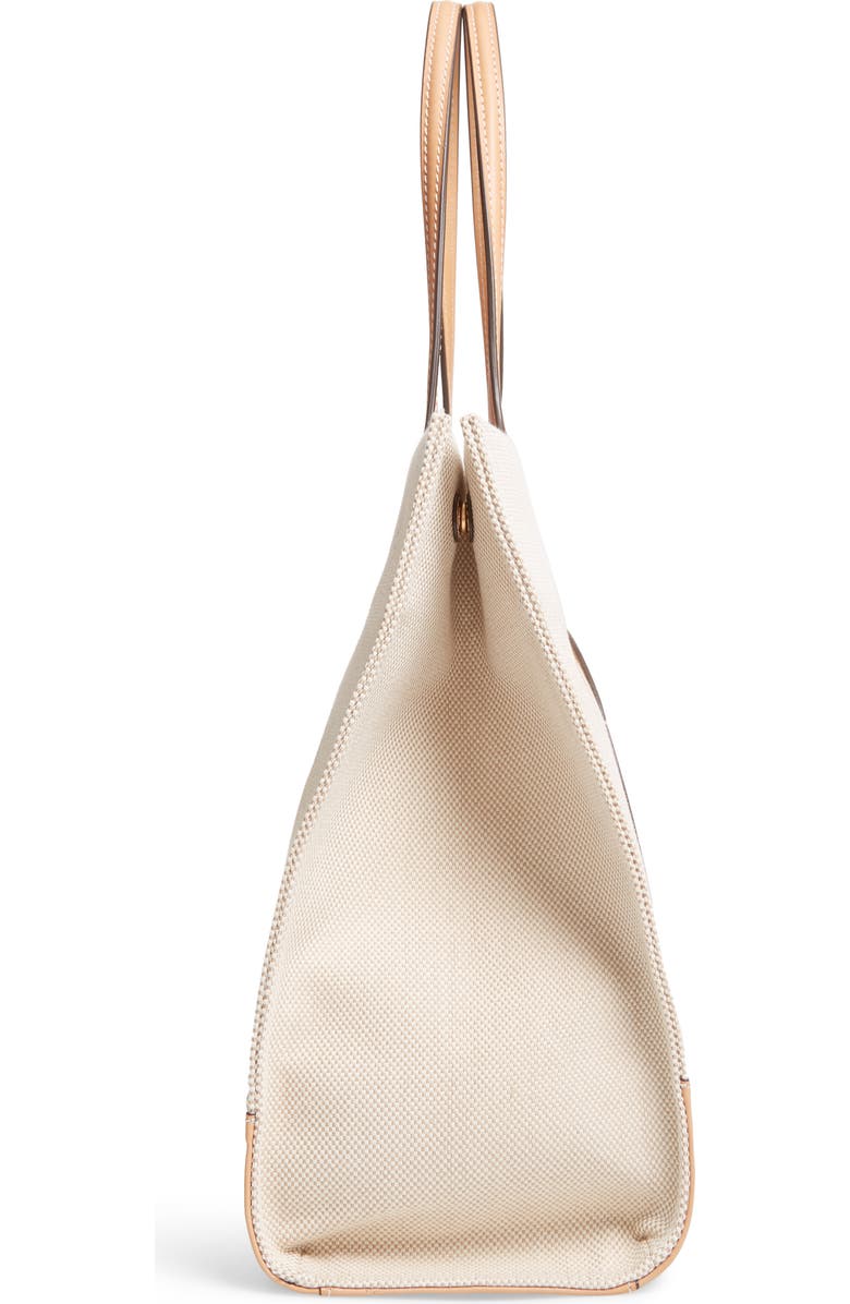 Tory Burch Ella Canvas Tote, Alternate, color,