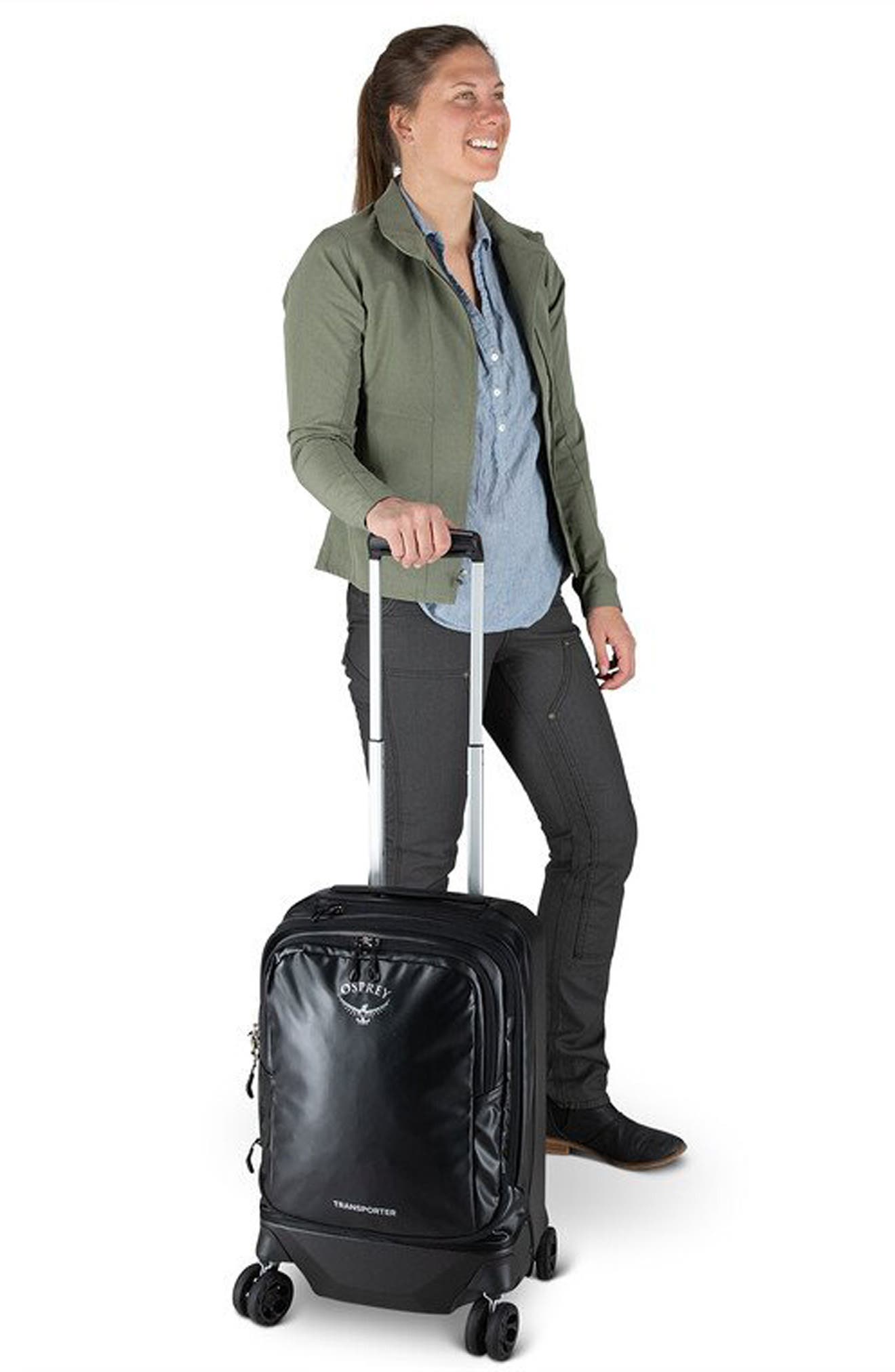 Osprey Transporter 22-Inch Four-Wheel Hybrid Carry-On, Alternate, color, 