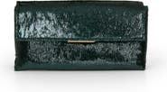 Jewel Badgley Mischka Angel Soft Faux Pony Hair Envelope Clutch