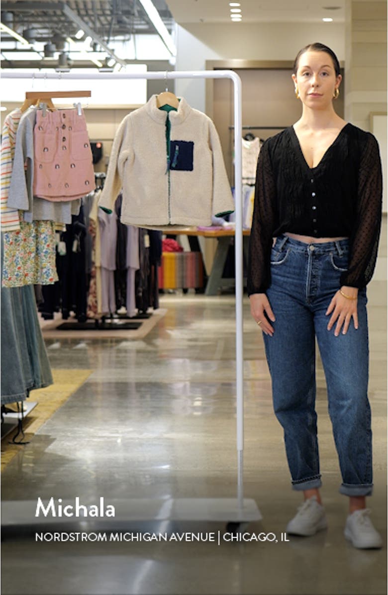 Kids' Windproof Fleece Zip-Up Jacket, sales video thumbnail