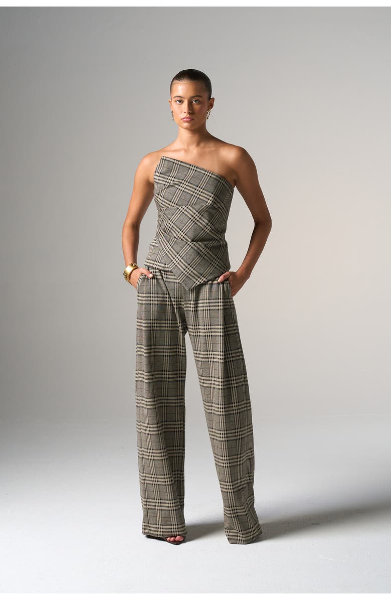 JBQ Arlo Top, Alternate, color, Multi Tartan