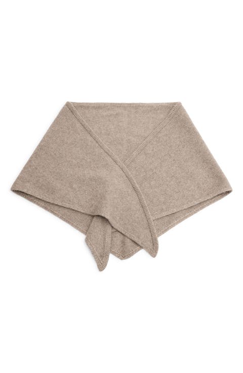 Wool & Cashmere Knit Shawl