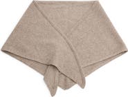 MANGO Wool & Cashmere Knit Shawl