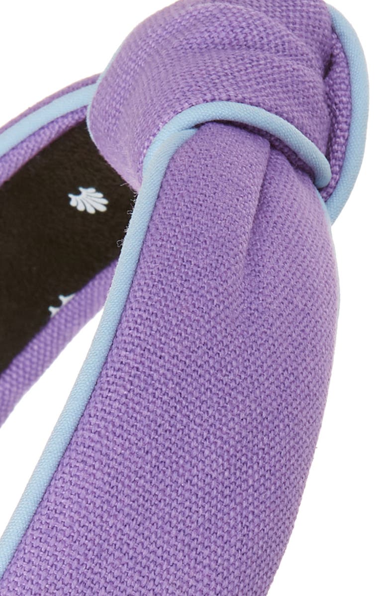 Lele Sadoughi Piping Trim Knotted Headband, Alternate, color, 