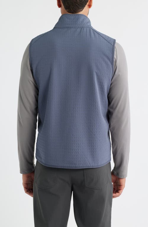 Free Fly Gridback Fleece Lined Vest In Blue