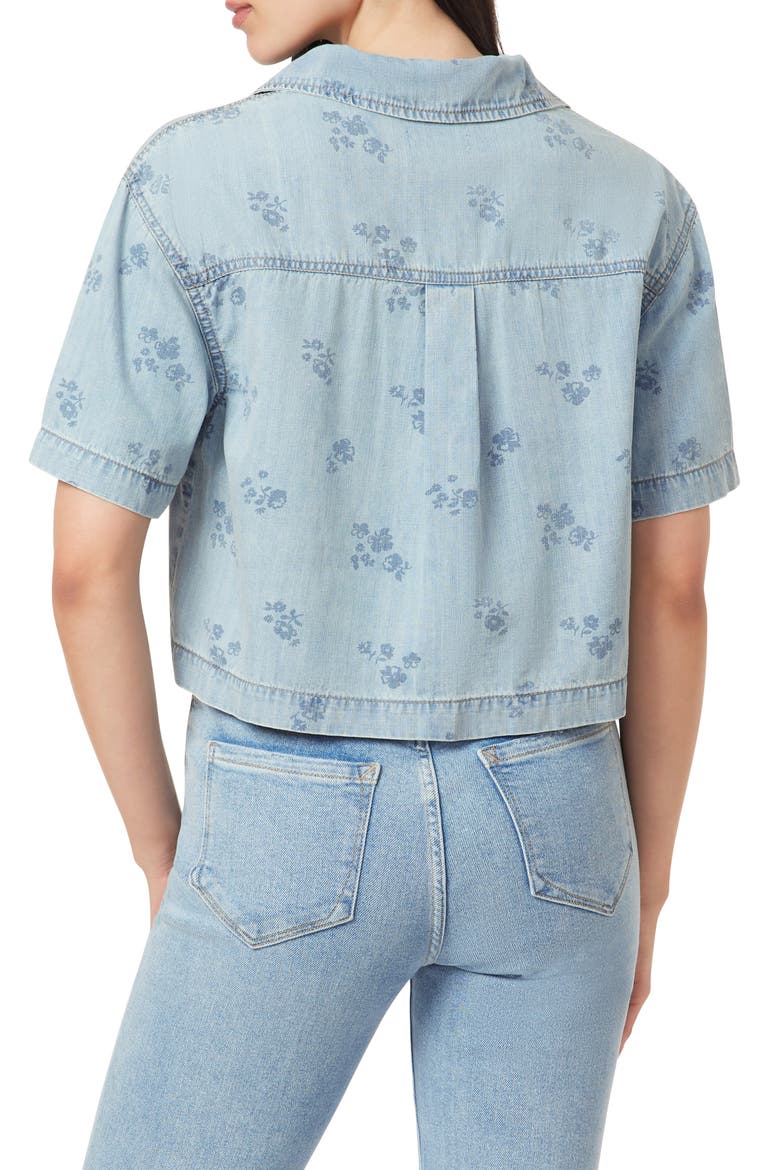 Embroidered Camp Shirt, Alternate, color, LOGAN