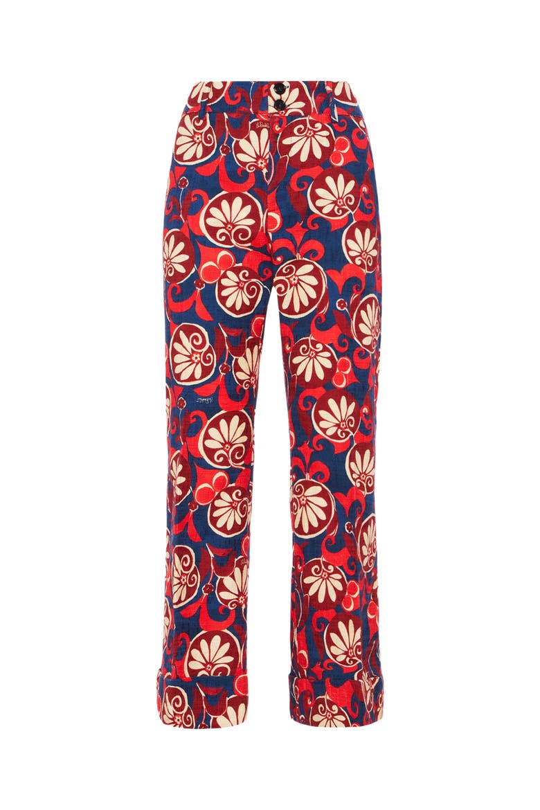 Hendrix Pants, Alternate, color, Moonflower Navy