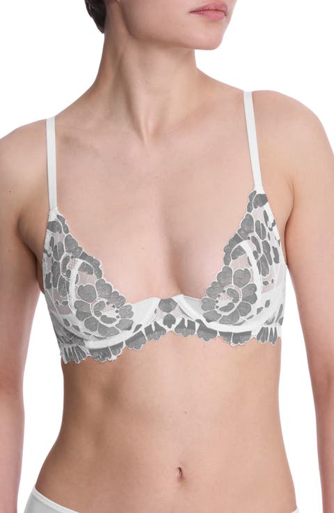 Peony Unlined Lace Underwire Bra