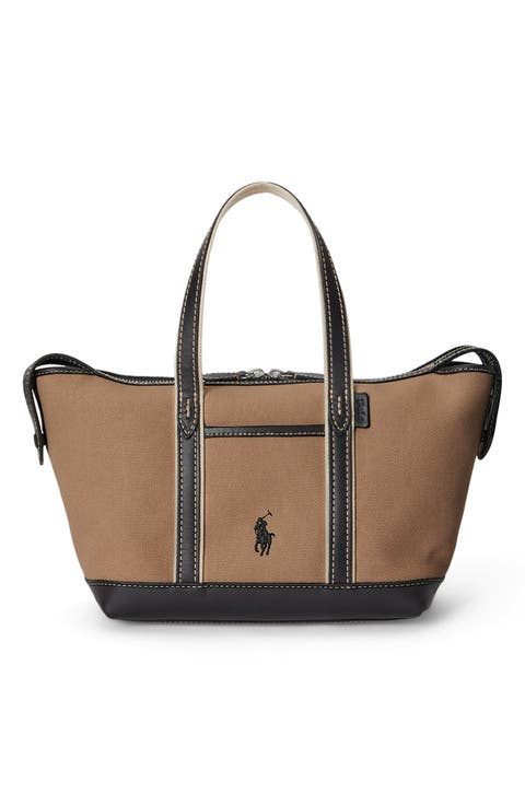 Canvas & Leather Tote