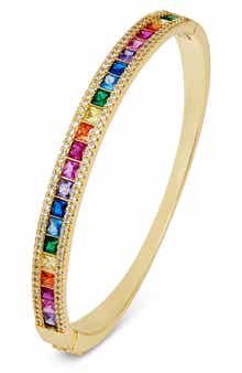 Rainbow Cubic Zirconia Bangle