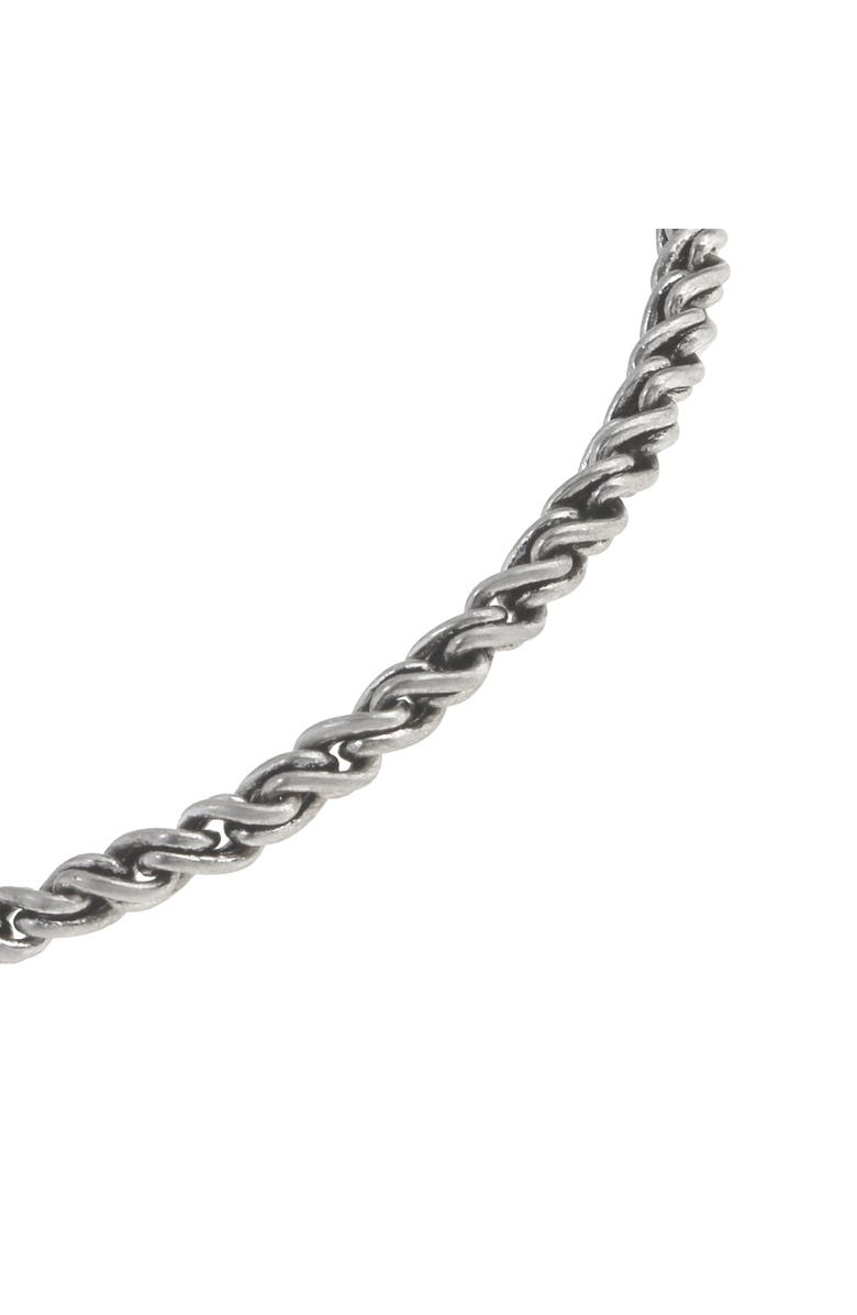 AllSaints Men's Rope Chain Bracelet, Alternate, color, 