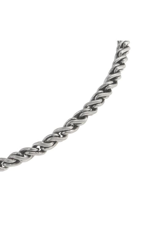 ALLSAINTS ROPE CHAIN BRACELET 