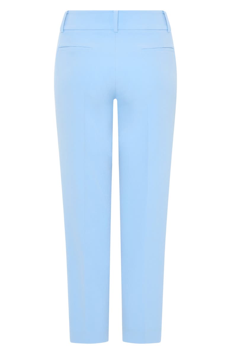 Milly Nicola High Waist Ankle Cady Pants, Alternate, color, Light Blue