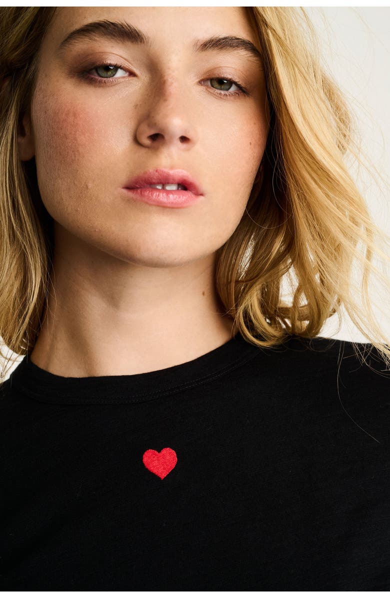 Lisa Todd Tie One On Tee, Alternate, color, Black