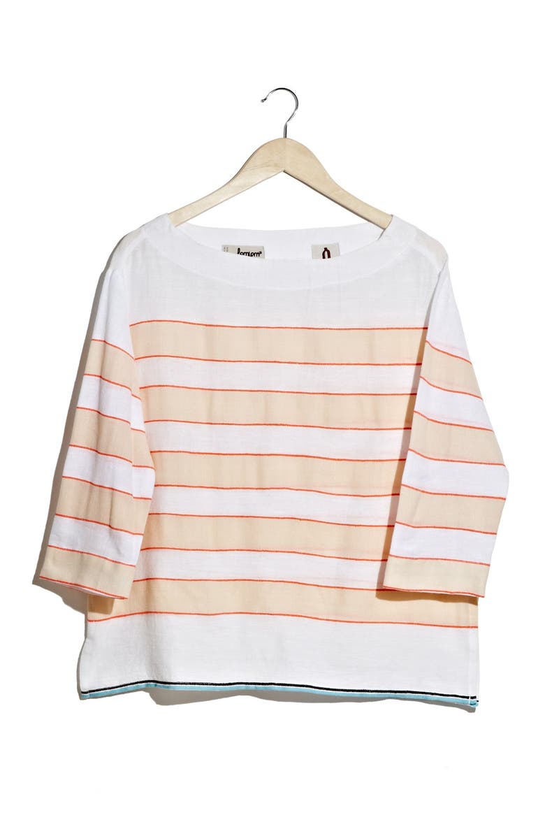 lemlem 'Bara' Smocked Top, Main, color, 