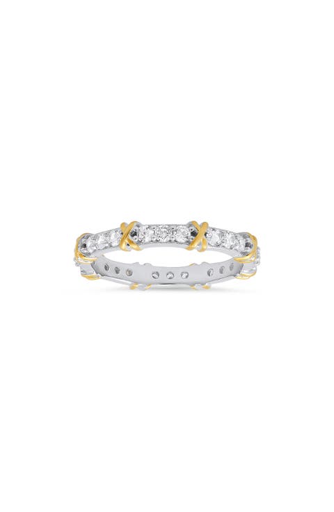 Cubic Zirconia Stacking Ring