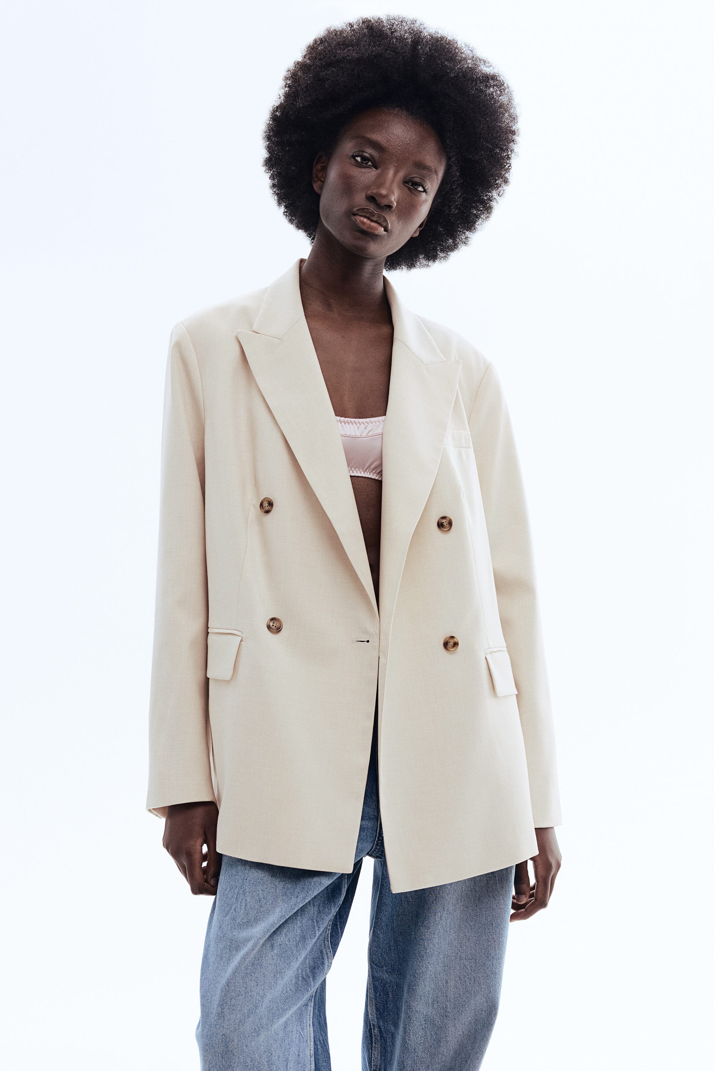 Double-breasted Blazer - image 2