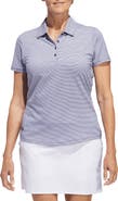 adidas Stripe Golf Polo