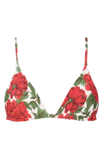 VYB VYB ROSE TRIANGLE BIKINI TOP 