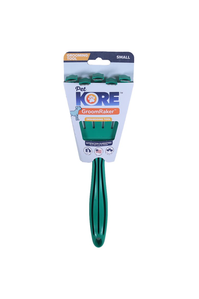 Deshedding Tool For Small Dogs, Alternate, color, Green