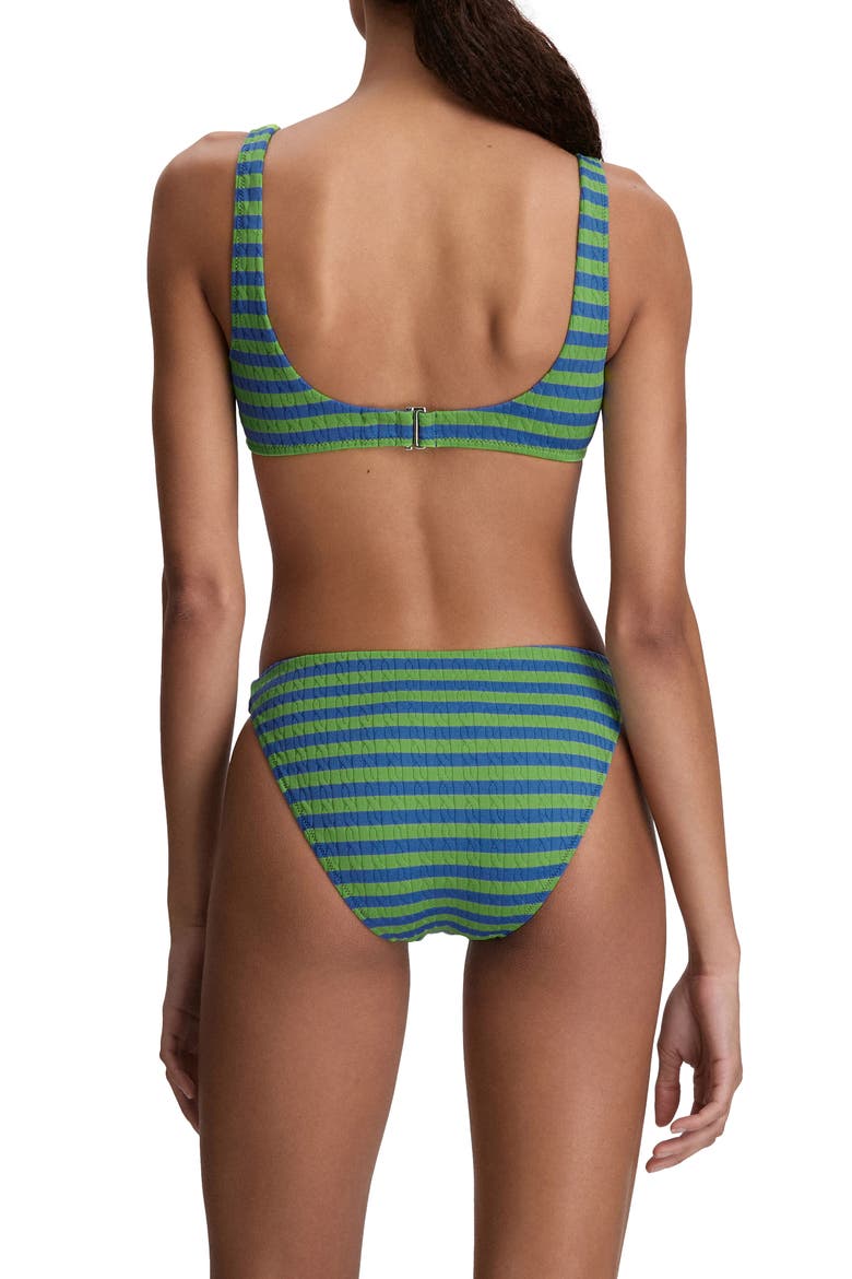 Stripe Bikini Top, Alternate, color, RIVIERA GREEN COLBY