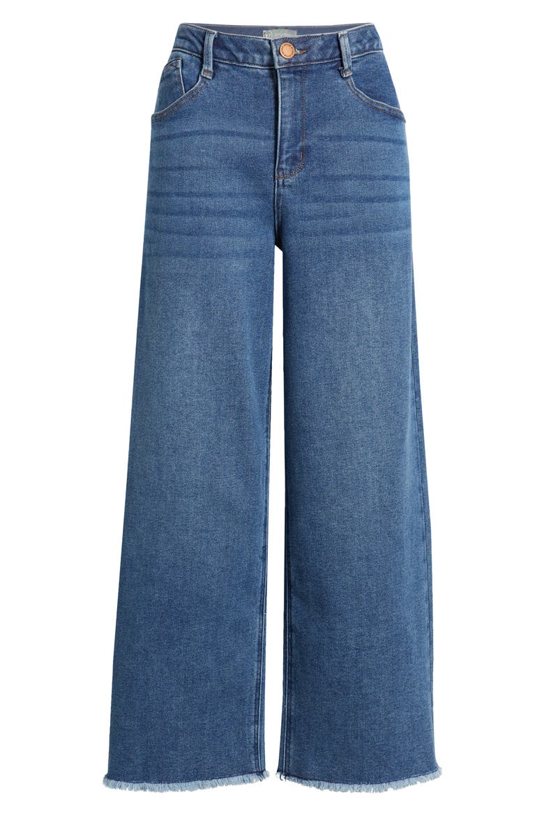 Wyatt Skyrise Wide Leg Jeans, Alternate, color, MID BLUE