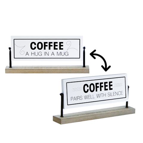 Coffee Reversible Sign