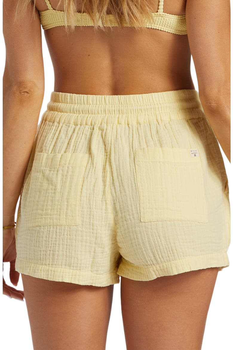 Cotton Gauze Cover-Up Shorts, Alternate, color, CALI RAYS