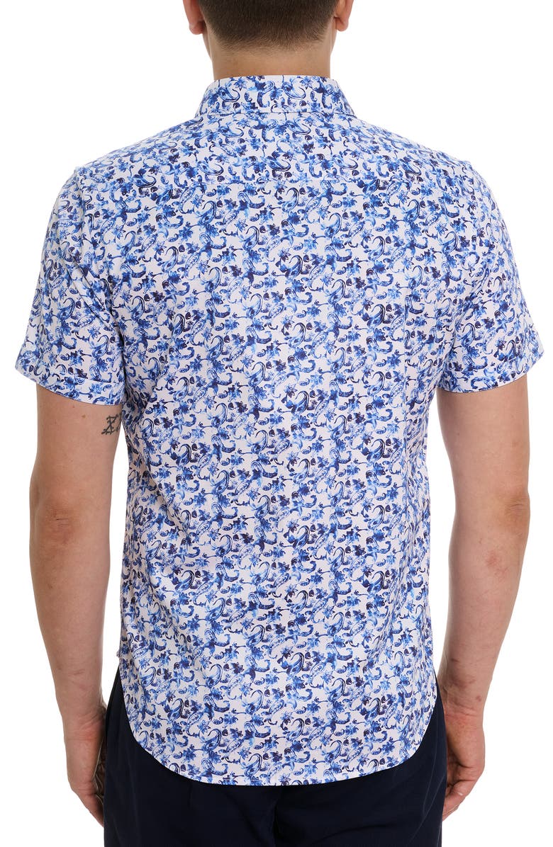 Robert Graham Kaanapali Short Sleeve Shirt, Alternate, color, 